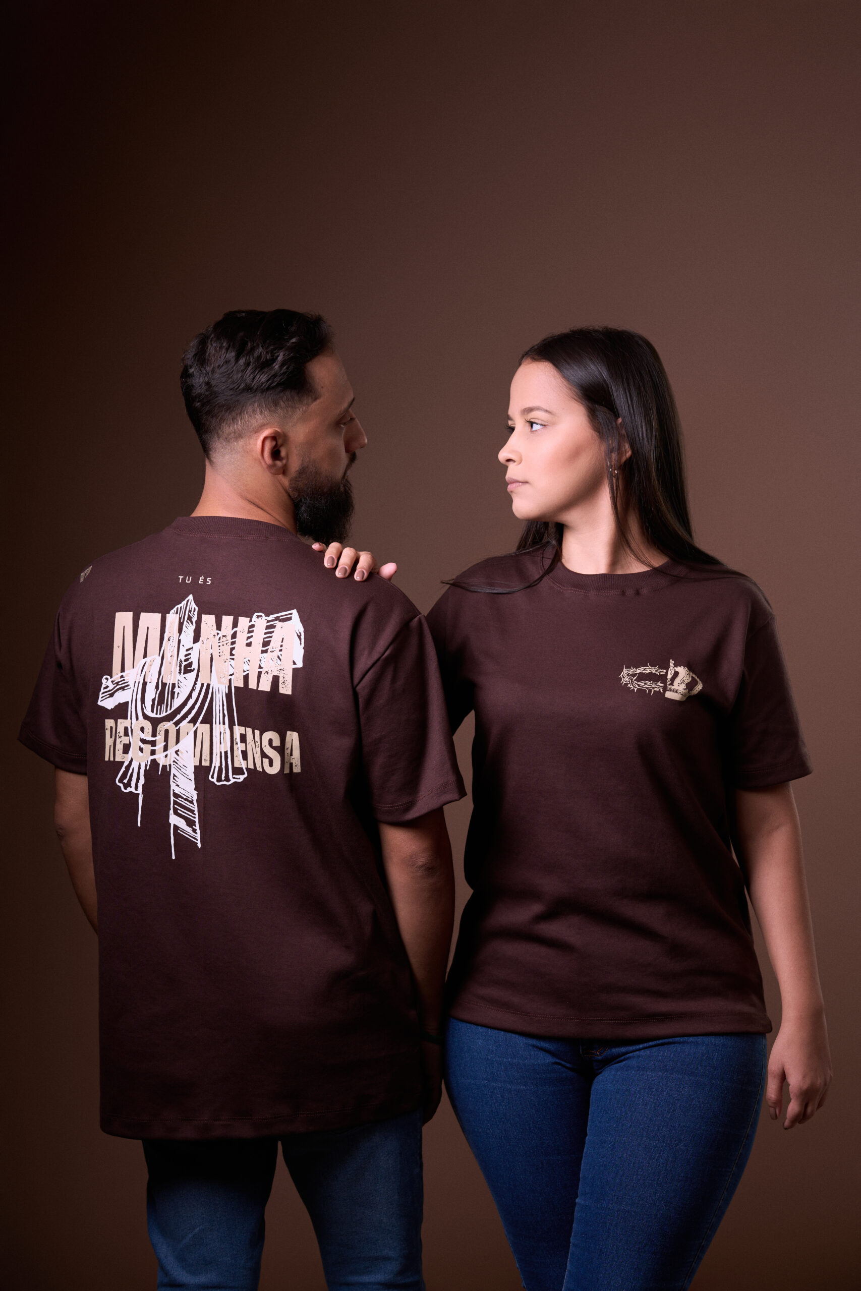 Camisa-Minha-Recompensa-Marrom-Casal